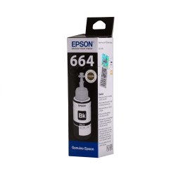Epson Ink Bottle T664 Black 