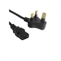 Laptop Power Cable 3 Pin without Fuse