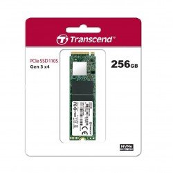 Transcend NVMe PCIe M.2 SSDs 256 GB